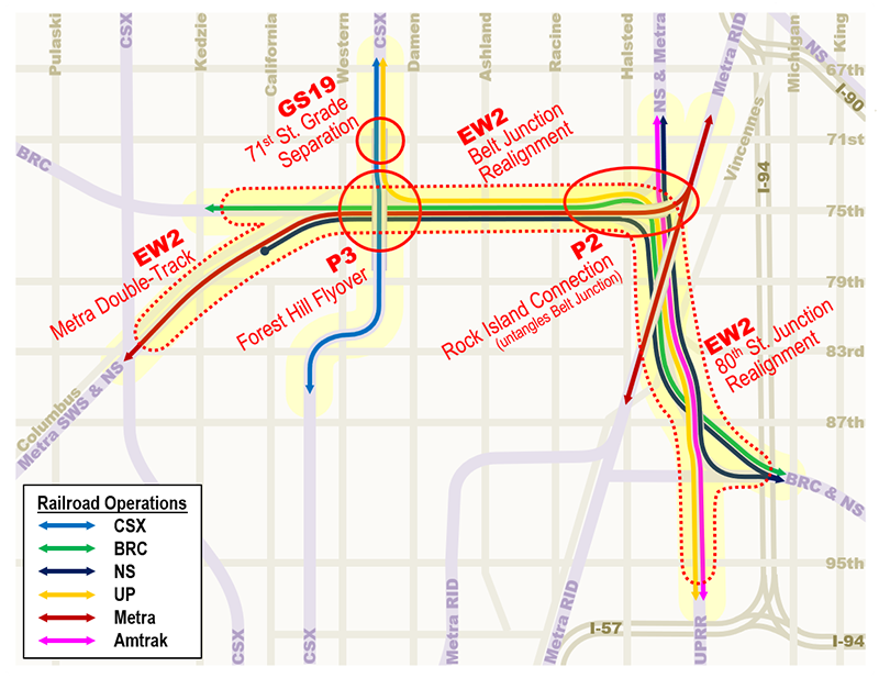 Map of the project area