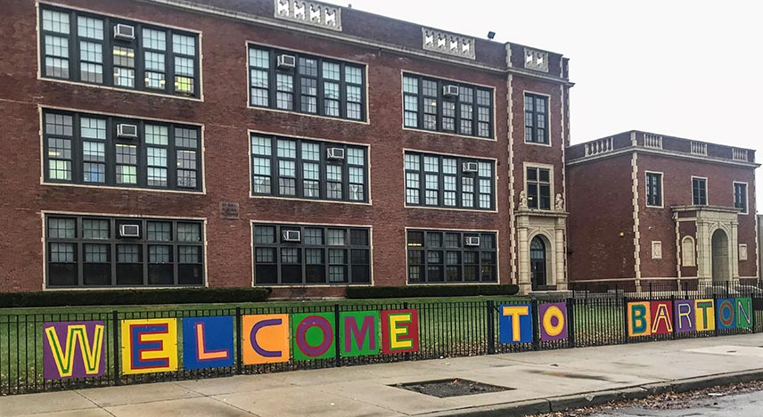 Barton Elementary School in the Auburn Gresham community